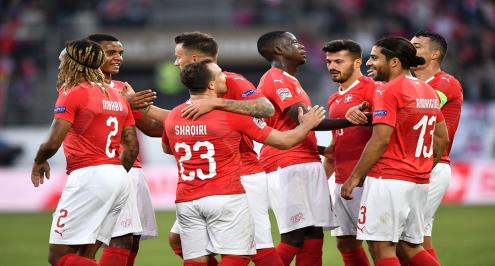 الدنمارك تتعادل.. وسويسرا تنعش آمال التأهل ليورو 2020